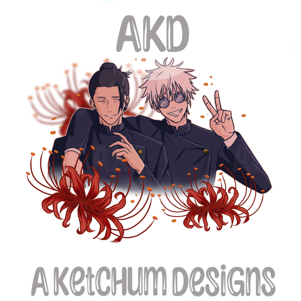 Geto&Gojo seamless and png