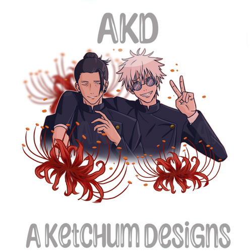 Geto&Gojo seamless and png
